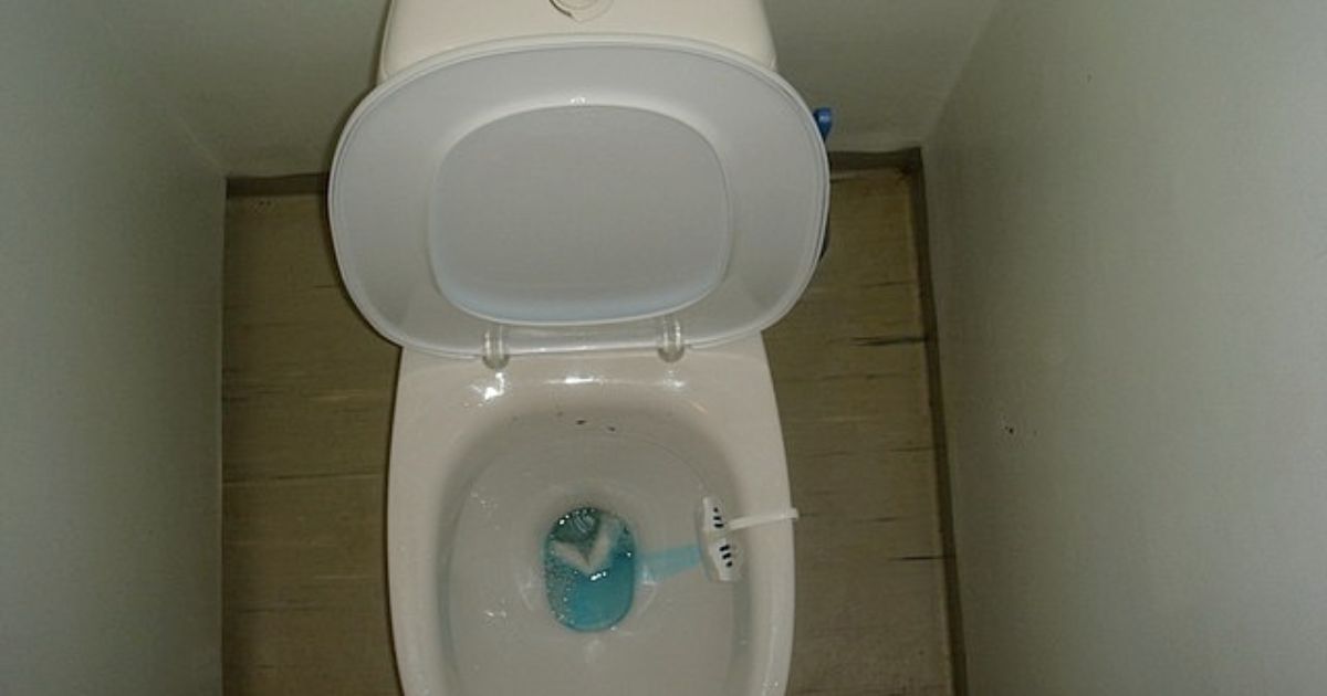 Tlačítko pod záchodovým prkýnkem je klíčem k efektivnímu čištění, stačí ho zmáčknout