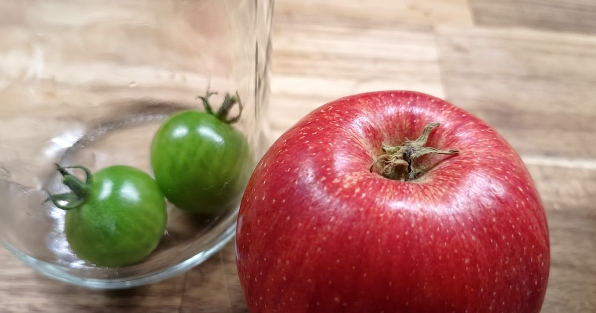 Zelená rajčata zčervenají za pár dní, stačí je zavřít do lahve s jablkem. Chuť ale překvapí i zkušené zahrádkáře