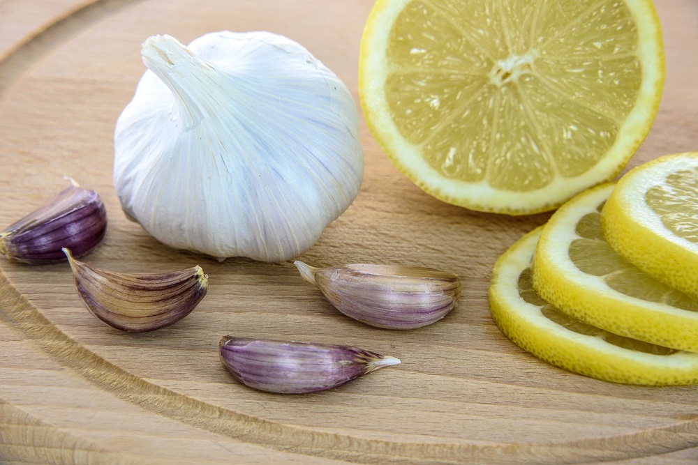 Česnek a citron, domácí hnojivo