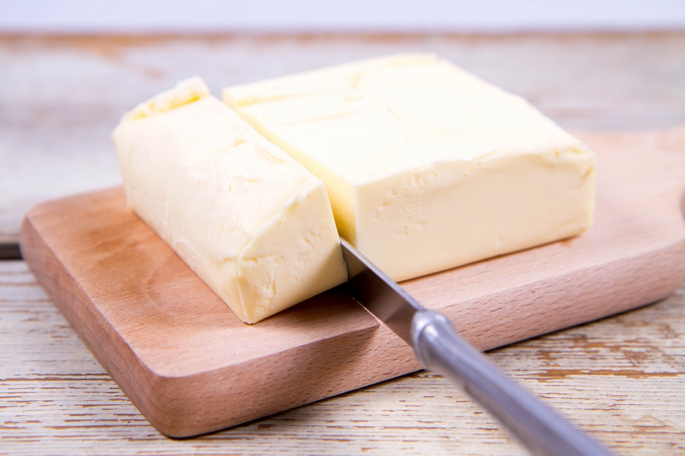Přírodní prostředek na skvrny - máslo